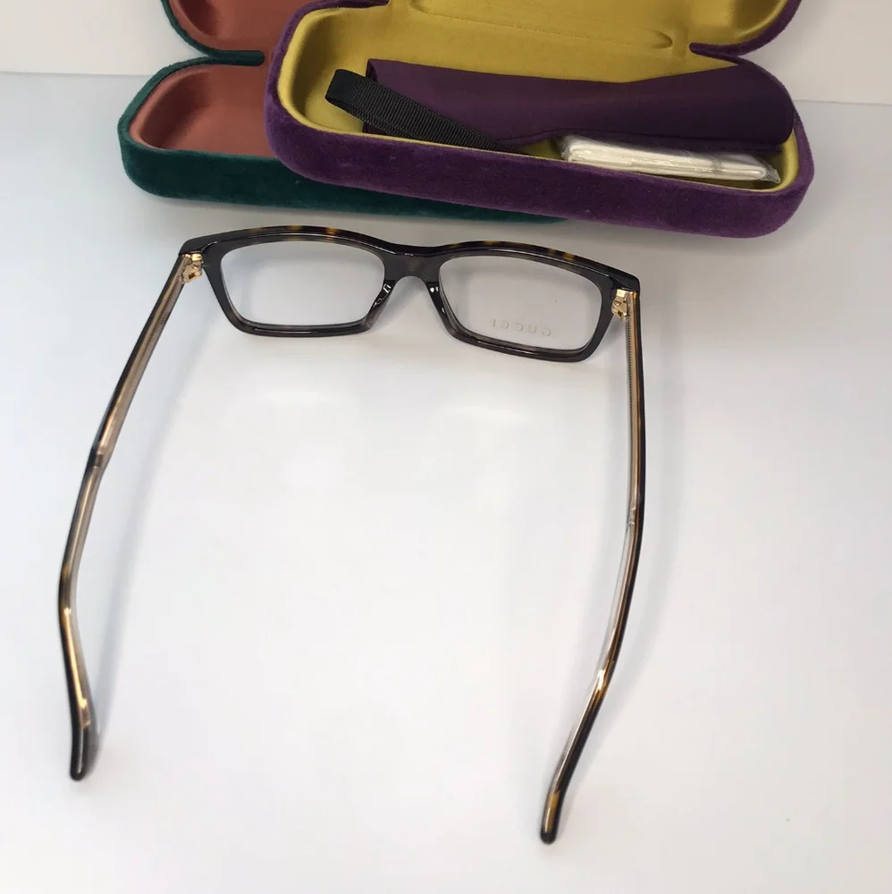 💯Original  Gucci Eyeglasses Frames GG0191OA 006 52-16-145 Havana Made in Italy